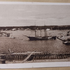 Hanko, satamaa, purjelaiva, höyrylaivoja, p. 1943 - pikkukuva 1