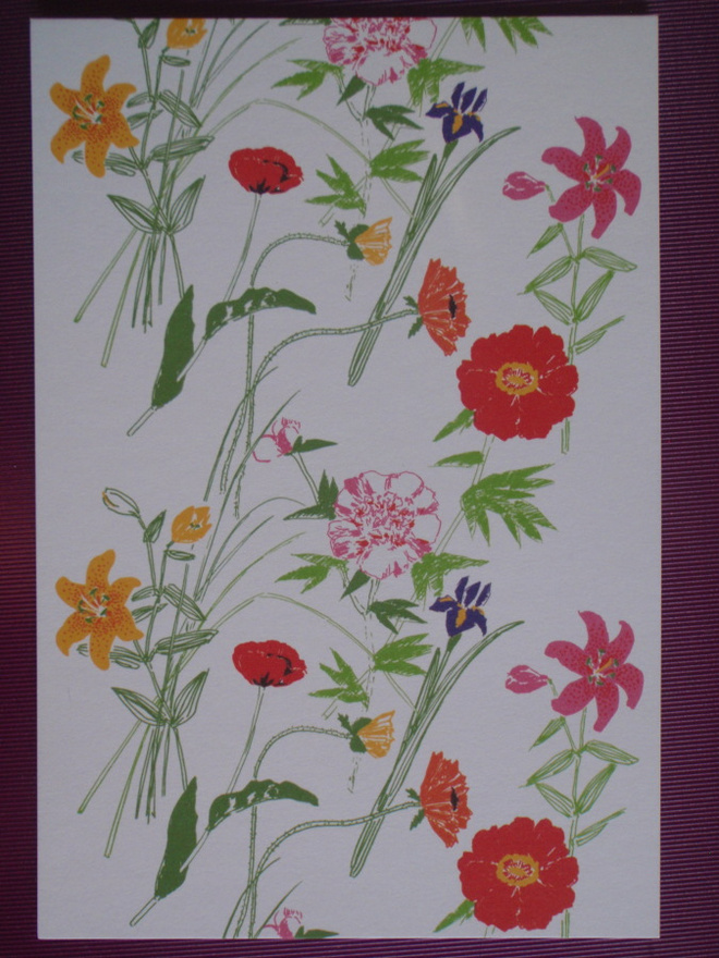 Marimekko Fujiwo Ishimoto " Puutarhakutsut"