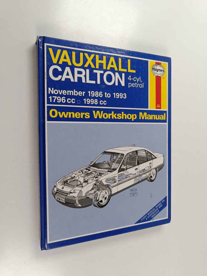 A. K. Legg : Vauxhall Carlton : owners workshop manual