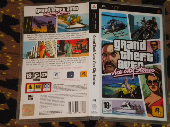 PSP UMD - Grand Theft Auto : Vice City Stories