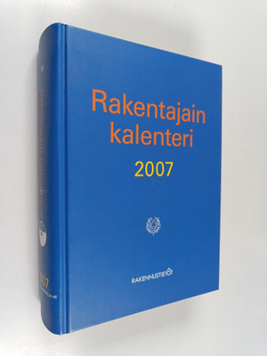 Rakentajain kalenteri 2007 + CD