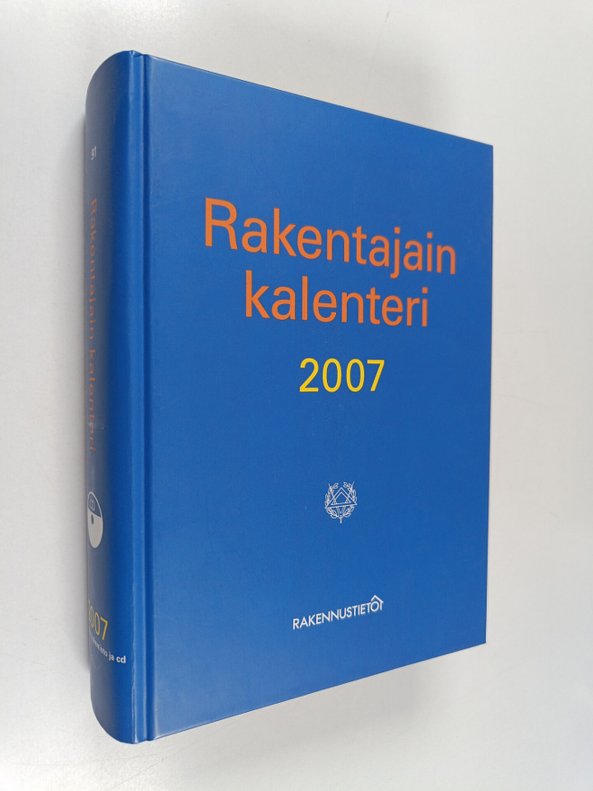 Rakentajain kalenteri 2007 + CD