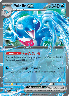 Palafin ex SVP 126 - Black Star Promo - NM/M
