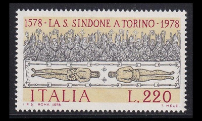 Italia 1623 ** Pyhän käärinliinan siirto Torinoon 400v (1