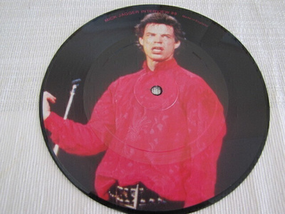 Mick Jagger Interview 1989 kuvalevy 7 45 Englanti