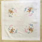 Puuvilla PÄÄSIÄISLIINA KÄSIN KIRJAILTU 75x78cm - pikkukuva 3