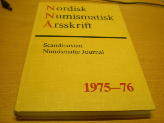 Nordisk Numismatisk Årsskrift 1975-76 Scandinavian Numismati