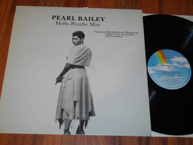 PEARL BAILEY - Hello Pearlie Mae - LP 1982 pop jazz blues EX