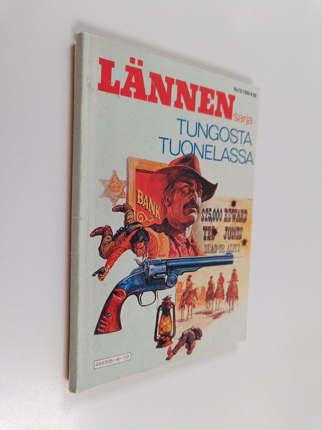 Gunn Halliday : Lännensarja 10/1986 : Tungosta tuonelassa