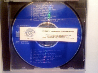 HitDisc  887 B ::  April 26,1991 :: RADIO BROADCAST ONLY !!!