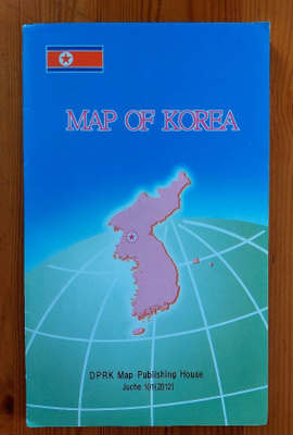 Pohjois-Korea, kartta