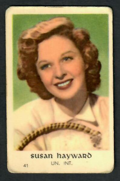 Keräilykuva - Susan Hayward 41 UN. INT.