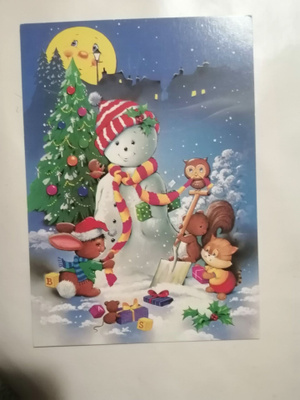 Lumiukko ja eläimet