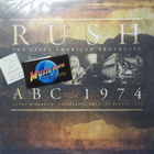 RUSH - THE FIRST AMERICAN BROADCAST ABC 1974.. UK M-/M- 2LP - pikkukuva 1