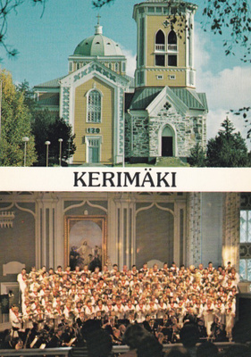 KIRKKOKORTTI - KERIMÄEN KIRKKO  - 19