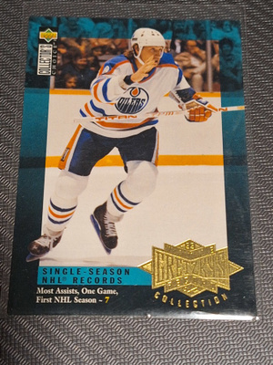 1995-96 Upper Deck UD Collectors Choice Gretzky Record