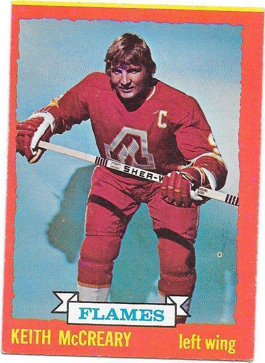 1973-74 Topps #13 Keith McCreary Atlanta Flames