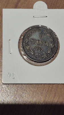 1 markka 1892, Suomi
