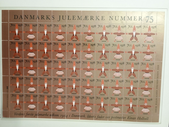 Tanska joulumerkkiarkki 1978