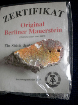 Berliinin muuri pala historiaa