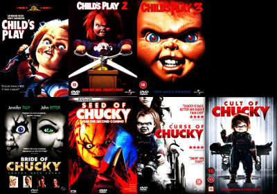 Child's Play -leffat 1-7, tekstitys suomeksi, 7xDVD