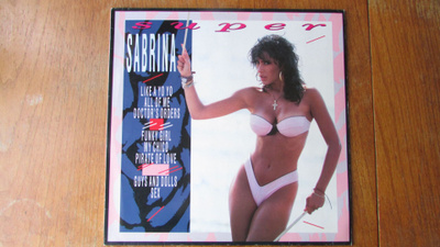 Sabrina – Super Sabrina (LP, rare sexy nuda cheesecake)