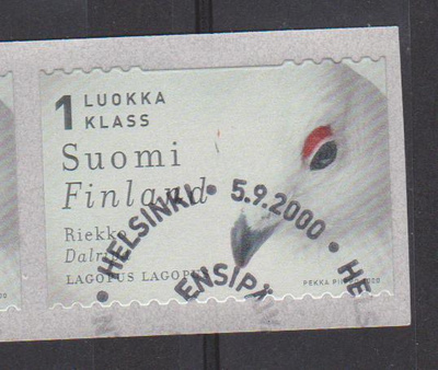 2000 Yleismerkki riekko 1 lk EpLo