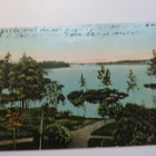 SAIMAAN KANAVA RÄTTIJÄRVI V. 1913 KULKENUT POSTIKORTTI - pikkukuva 1