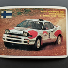 1992 Bolso calendar card Markku Alen Toyota Celica - pikkukuva 1