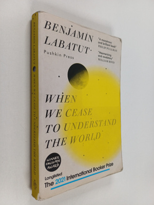 Benjamin Labatut : When we cease to understand the world