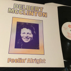 Delbert McClinton Feelin alright Ger press rare lp Nm - pikkukuva 1