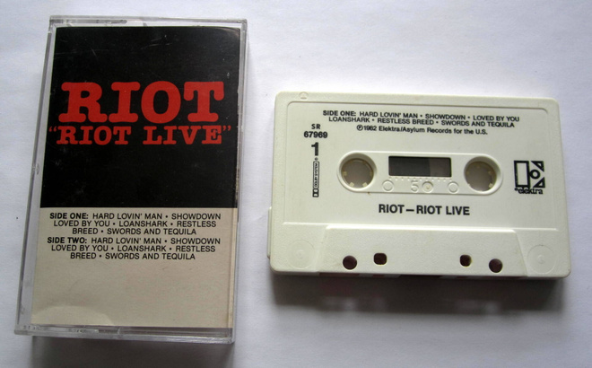 RIOT Live C-KASETTI 1982 Rhett Forrester