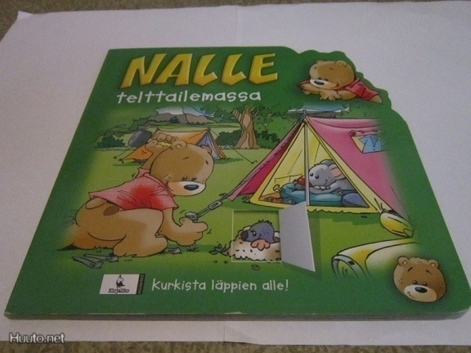 NALLE TELTTAILEMASSA Kurkista läppien alle kirja