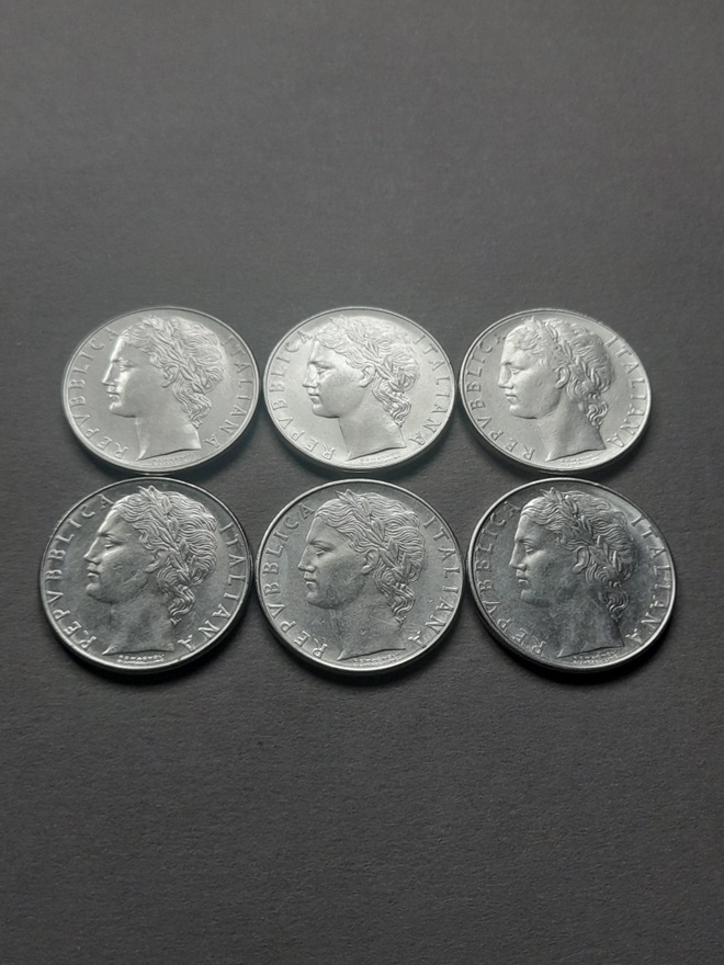 Italia 100 liira R 1976-1981