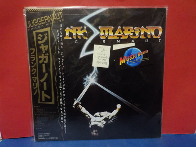FRANK MARINO - JUGGERNAUT M-/M- JAPAN -82 1ST PRESS LP