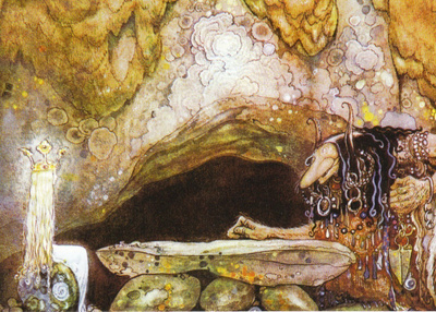 John Bauer: Prinsessa peikkojen valtakunnassa