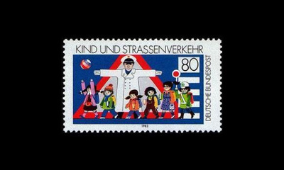 Saksa 1181 ** Lapset ja liikenne (1983)