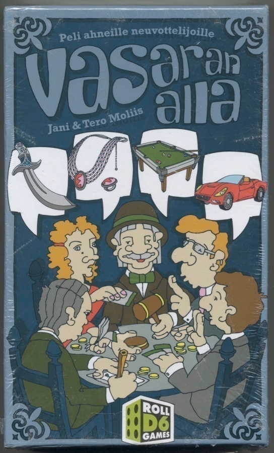 VASARAN ALLA – Uusi, muoveissa - Suomalainen korttipeli 2012