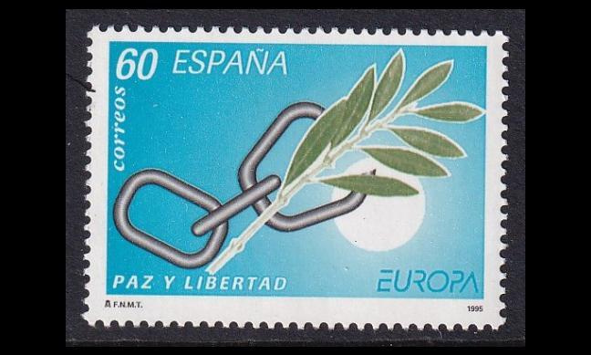 Espanja 3217 ** Europa rauha ja vapaus (1995)