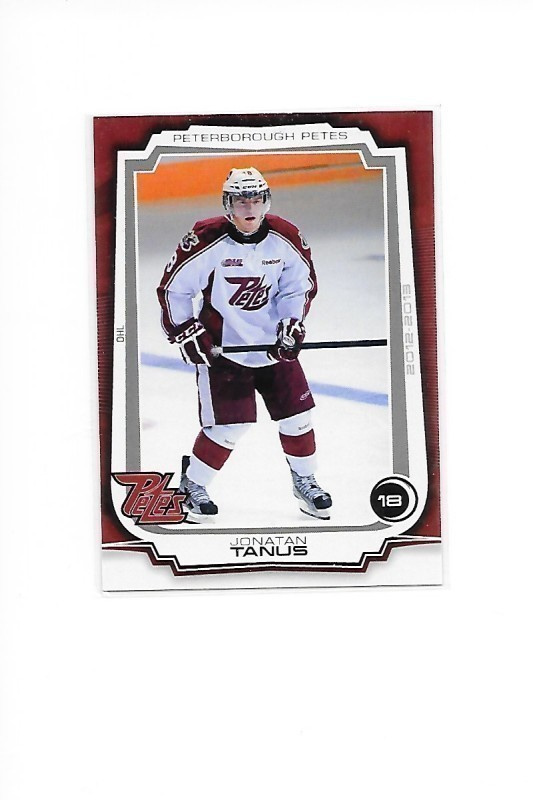 2012-13 Peterborough Petes #5 Jonatan Tanus Tappara farmi
