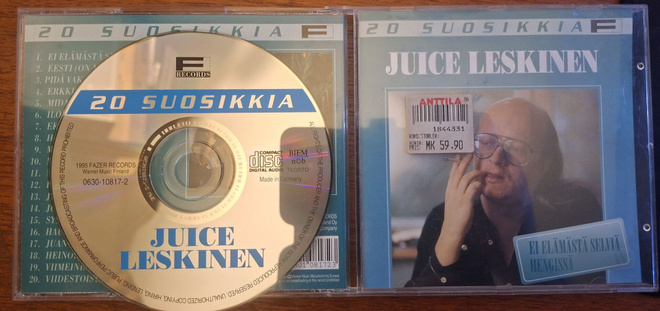 juice leskinen 20 suosikkia cd