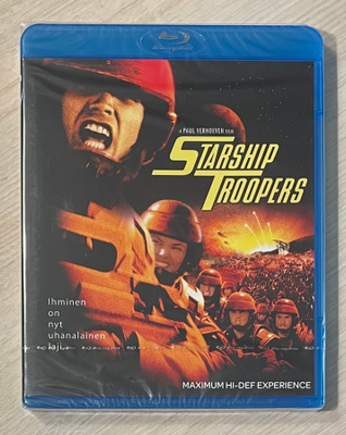 Paul Verhoeven: STARSHIP TROOPERS (1997) Blu-ray (UUSI)