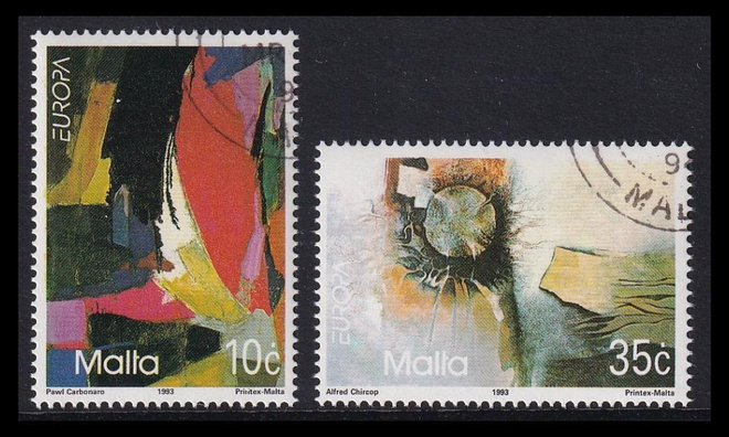 Malta 904-5 o Europa nykytaide (1993)