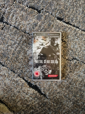 Metal Gear Solid- Peace Walker PSP peli (CIB)