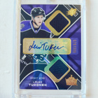 Lauri Tukonen - 07-08 SPx Rookie Auto Jersey /999 - pikkukuva 1
