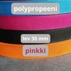 PP polypropeeninauhaa 177m ~ 3 leveyttä ja 7 väriä - pikkukuva 4