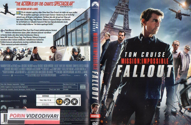 Mission:Impossible Fallout	(38 753)	vuok	-FI-	DVD			tom crui