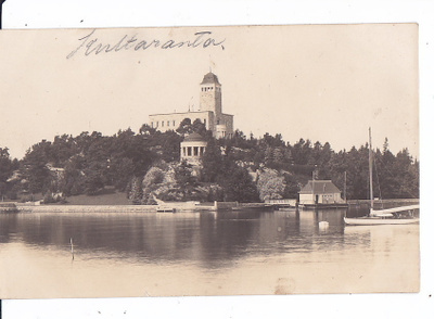 VANHA Valokuva Naantali 1920-l Postikorttikoko