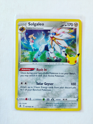 Solgaleo Holo Rare