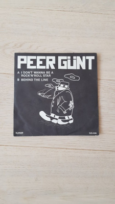 Peer Günt I Don't Wanna be a Rock 'n' Roll Star single 7"